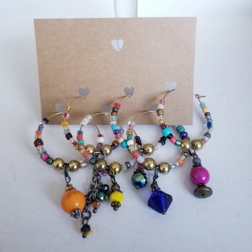 VINTAGE Inspired Wine Glass Charms